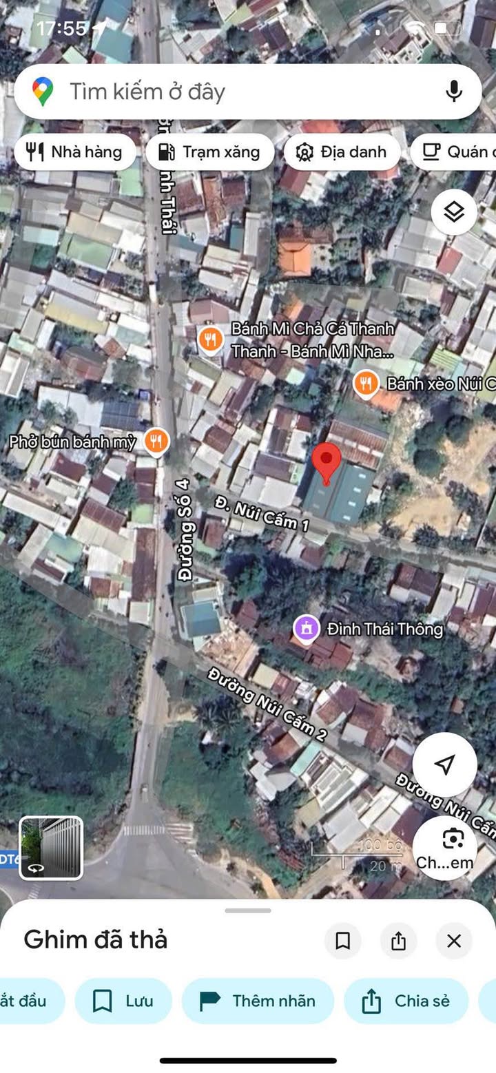 Đất dự án mặt tiền đường Núi Cấm, Vĩnh Thái 100m² giá 3 tỷ - Đầu tư sinh lời ngay!