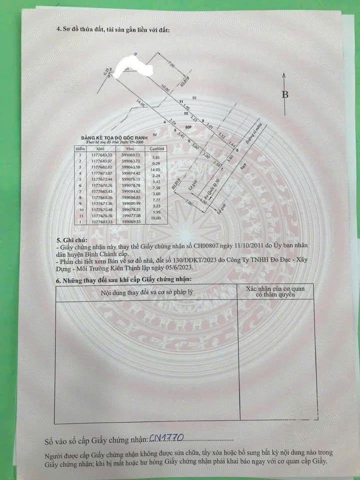 Đất nền xã Qui Đức, Bình Chánh 99m² giá 1.6 tỷ - Cơ hội đầu tư hấp dẫn!