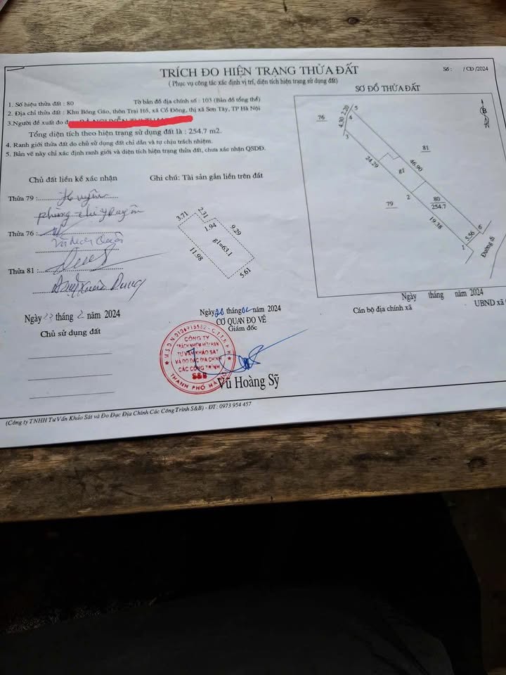 Đất nền chính chủ tại Xã Hoà Lạc, Sơn Tây 254.7m² - Giá nhỉnh 2 tỷ - Đầu tư sinh lời!