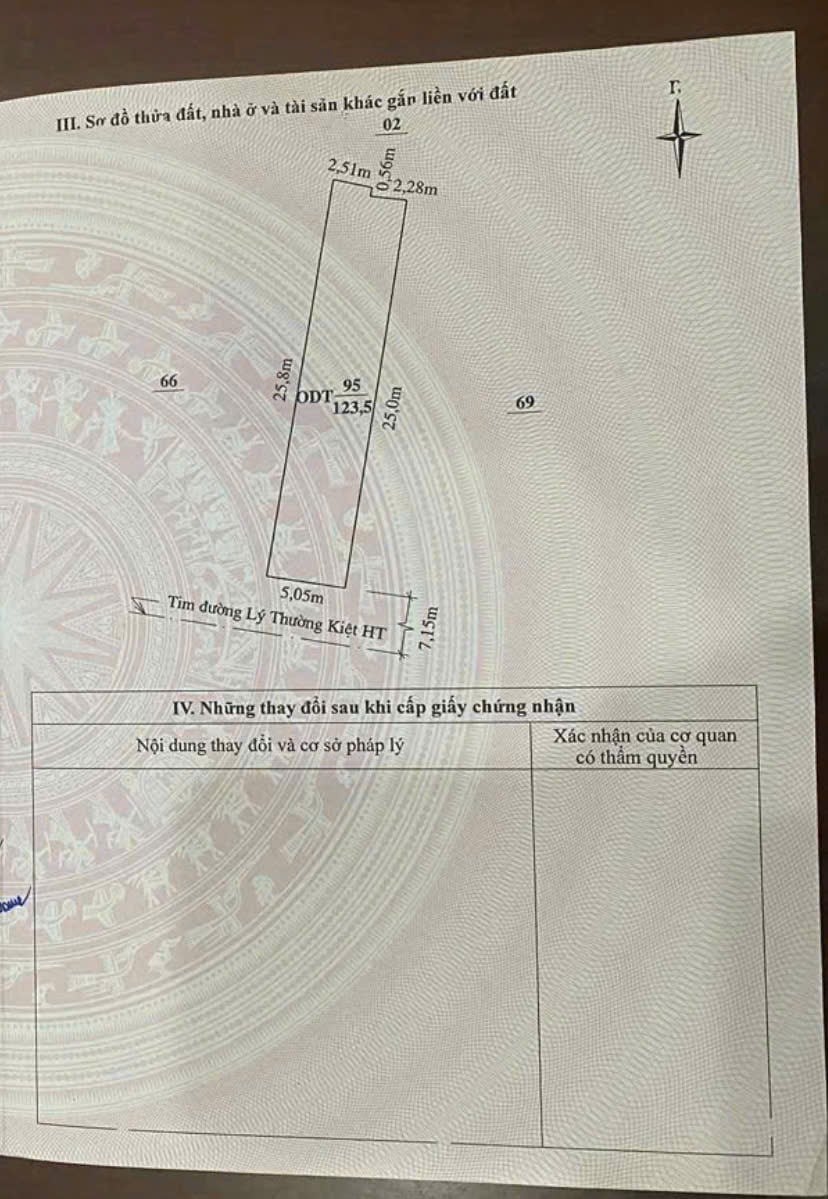 Bán nhà mặt phố Lý Thường Kiệt, Thanh Hóa 123.5m² - Vị trí kinh doanh sầm uất!
