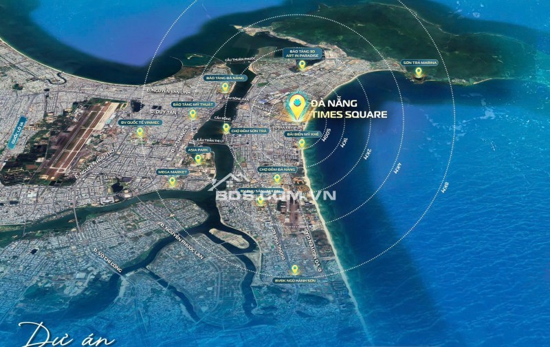 Căn hộ Da Nang Time Square - Biểu tượng mới bên biển Mỹ Khê 46m² giá 6.9 tỷ - Sở hữu lâu dài!