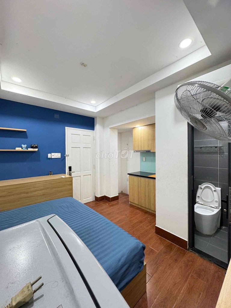 Căn hộ mini thuê gần cầu Nguyễn Văn Cừ - Võ Văn Kiệt 26m² giá 4 triệu - Full nội thất mới xinh!
