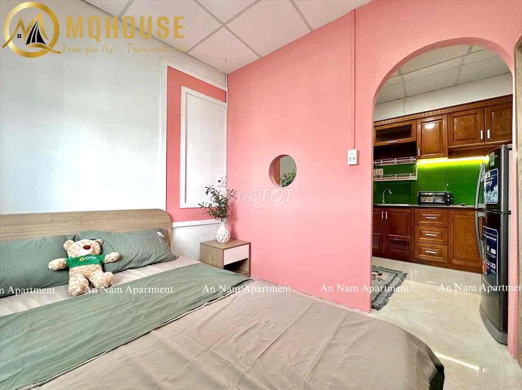 Căn hộ Vạn Kiếp 35m² giá 5.5 triệu - Decor sang xịn, dọn vào ở ngay!