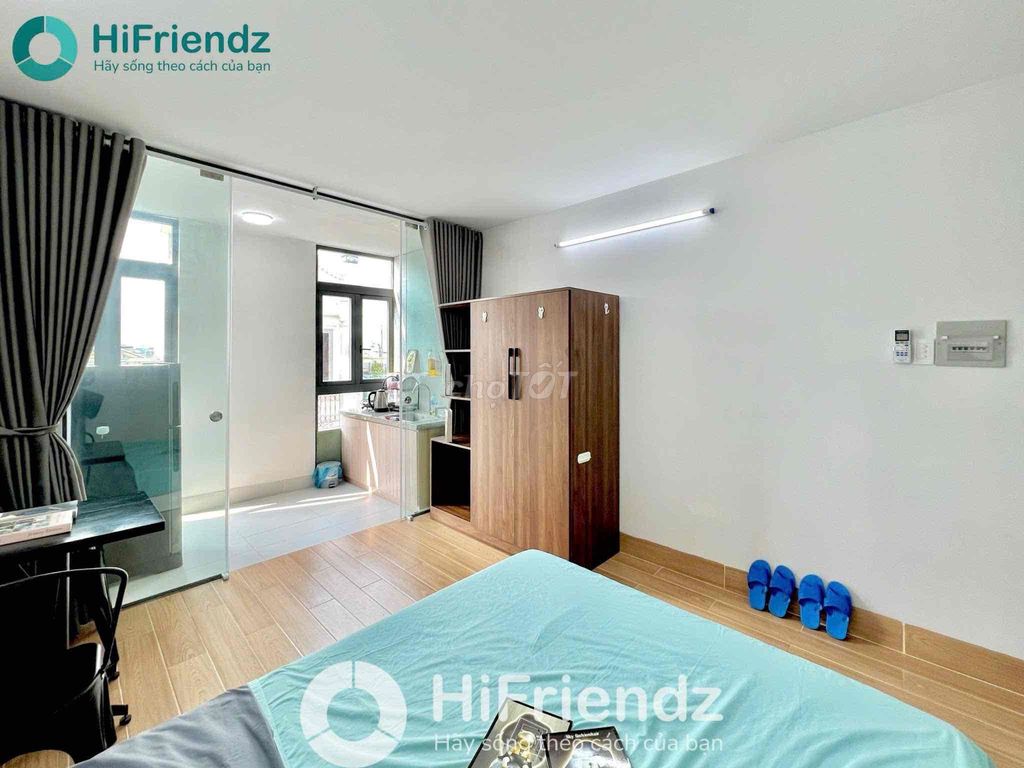 Phòng cho thuê 1PN tại Bàu Cát - 30m² - View thoáng, an ninh 24/7!