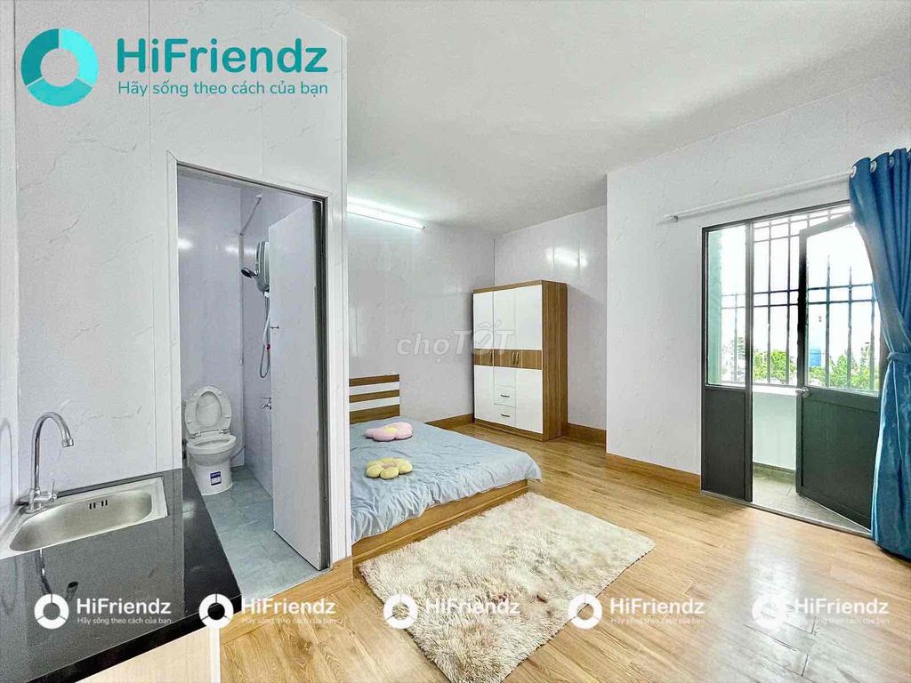 Phòng studio ban công view đẹp Tân Bình 30m² giá 4 triệu - Giảm 500K tháng đầu tiên!