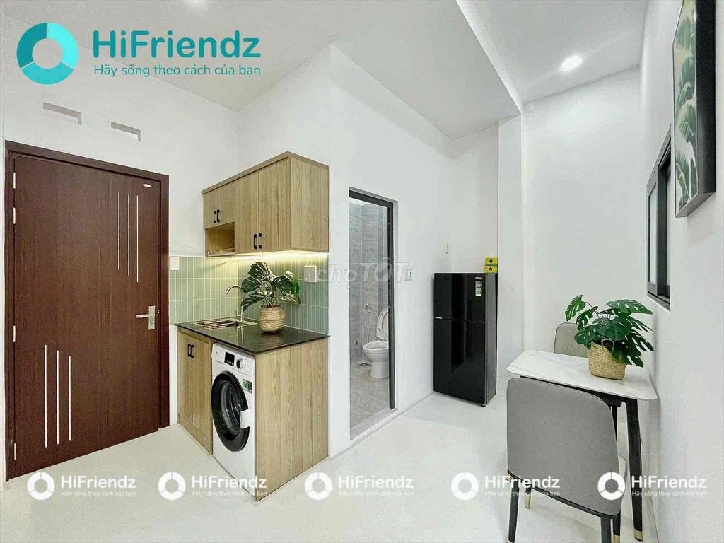 Căn hộ cho thuê 1PN-2PN Nguyễn Minh Hoàng 45m² giá 6 triệu - Không gian riêng tư, tiện nghi đầy đủ!