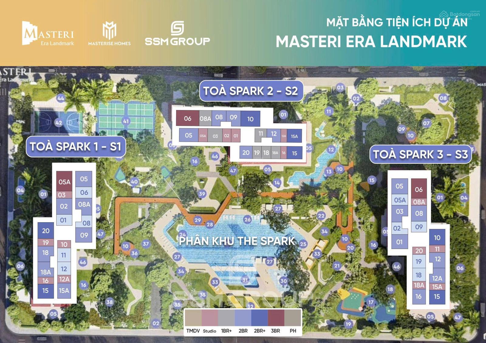 Chung cư Masteri Era Landmark 64m² giá chỉ từ 3.4 tỷ - Khuyến mãi lên đến 17%!