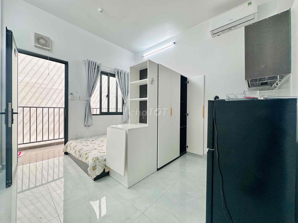 Căn hộ Bancol Cửa Sổ ngay Cầu Chữ Y 25m² giá 5.4 triệu - Nhà mới 100%!