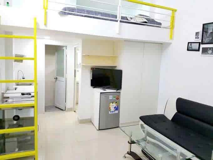 Căn hộ dịch vụ mini cao cấp Quận 1 25m² giá 5.5 triệu - Đầy đủ tiện nghi, dọn vào ở ngay!