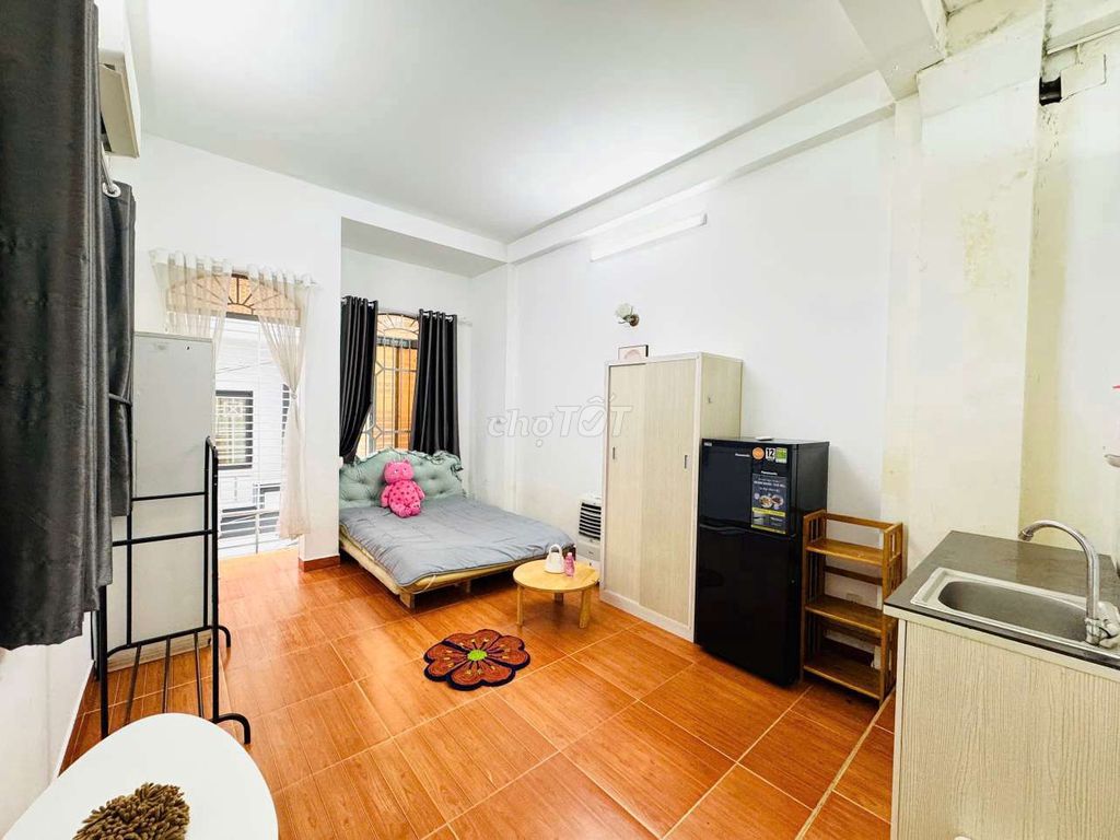 Phòng cho thuê đường Trần Văn Đang 30m² giá chỉ 4.9 triệu - Đầy đủ nội thất, dọn vào ở ngay!