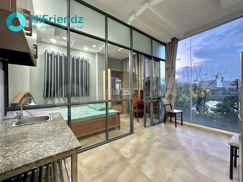 Studio 1PN tách bếp Lương Định Của Q2 35m² giá 6.5 triệu - Không gian thoáng đãng, đầy đủ nội thất!