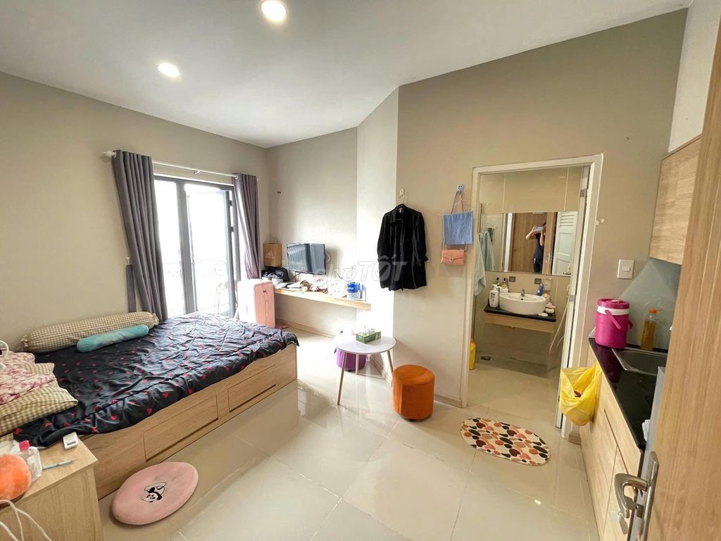 Studio Thảo Điền Q2 22m² giá 6.5 triệu - Thiết kế hiện đại, đầy đủ nội thất!