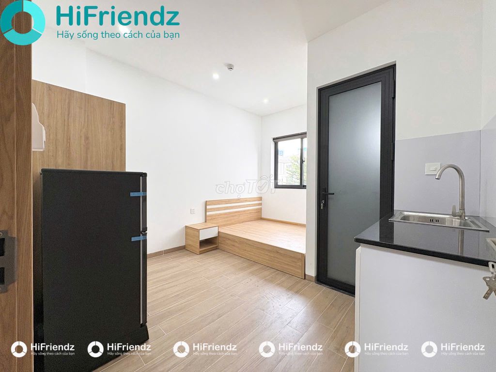 Studio Cát Lái 22m² giá 4 triệu - Cửa sổ trời thoáng mát, nội thất đầy đủ!