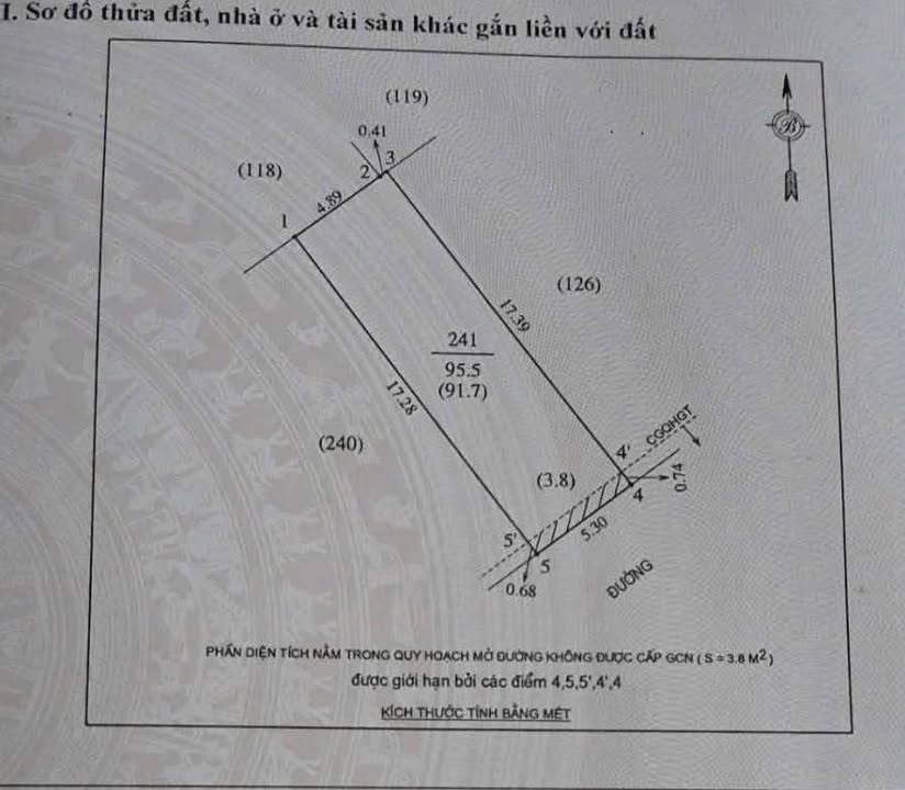 Đất nền Hưng Phúc Vinh 95.5m² giá 4.85 tỷ - Vị trí siêu trung tâm!