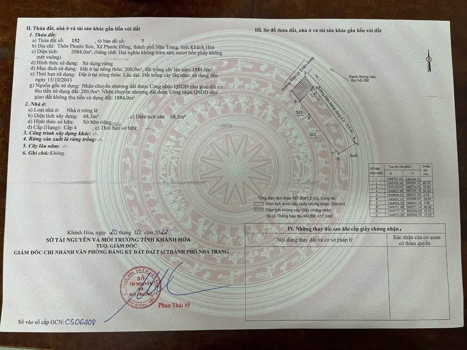 Đất mặt tiền tỉnh lộ 3 Phước Đồng 2000m² giá 15 tỷ - Cơ hội đầu tư sinh lời!