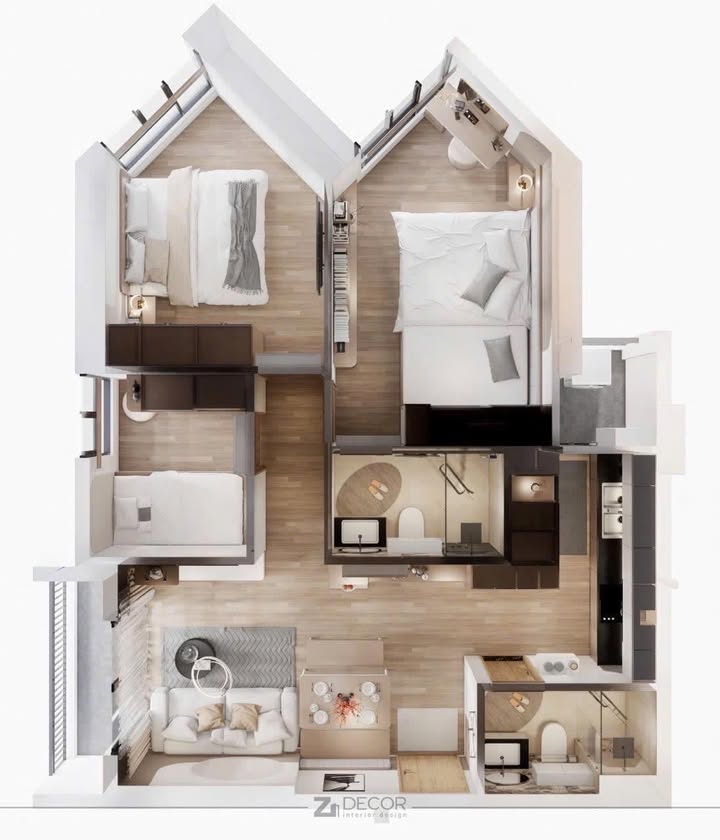 Căn hộ Asiana Capella Quận 6 84m² giá 4.65 tỷ - Full nội thất sang trọng!