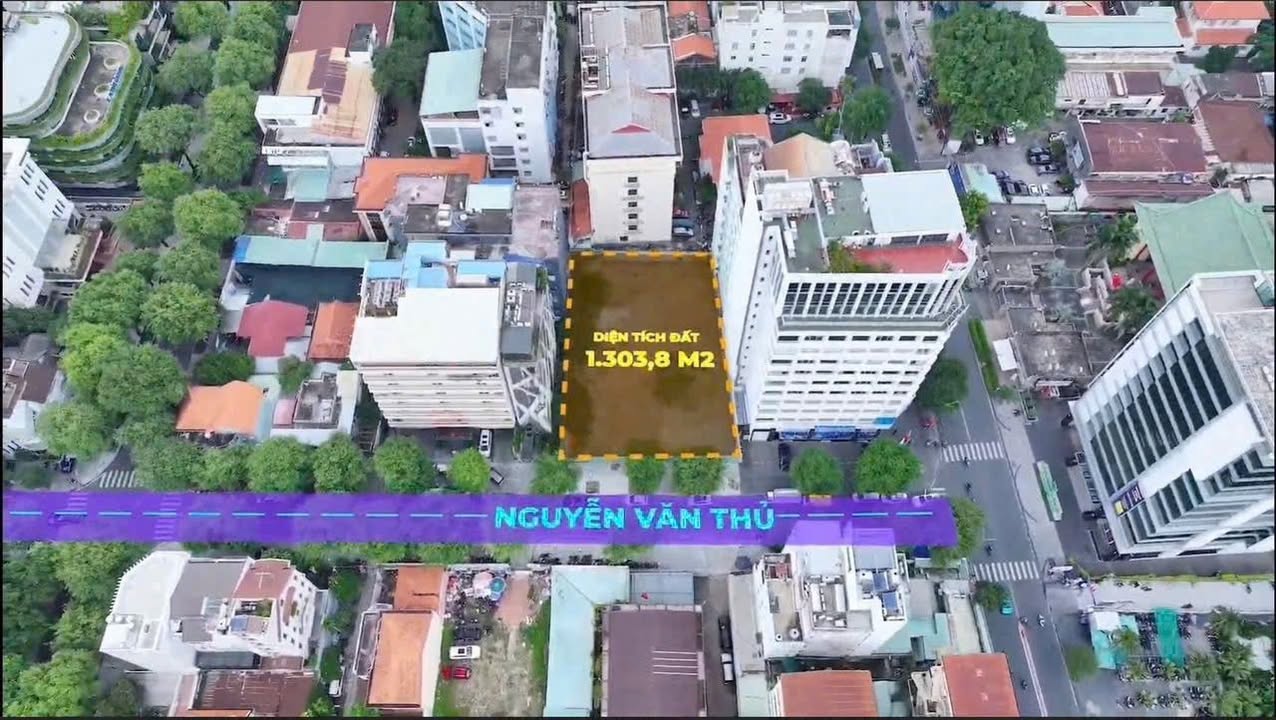 Đất xây dựng tòa nhà mới 1304m² tại Hai Bà Trưng, Quận 1 - Cơ hội đầu tư hiếm có!