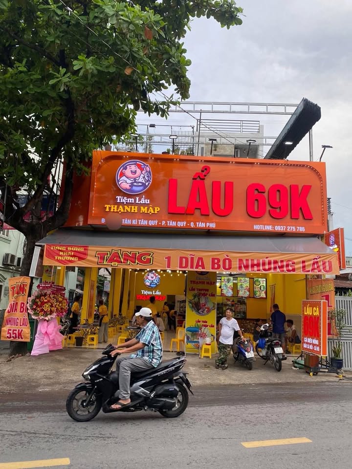 Mặt bằng kinh doanh cho thuê tại đường Tân Kỳ Tân Quý, 198m² - Phù hợp mọi mô hình kinh doanh!