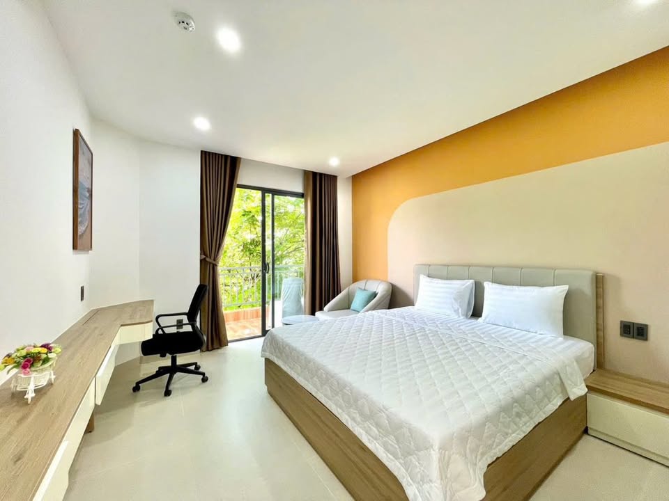 Căn hộ VCN Phước Hải Nha Trang 1PN giá 12.5 triệu - Nội thất mới 100%