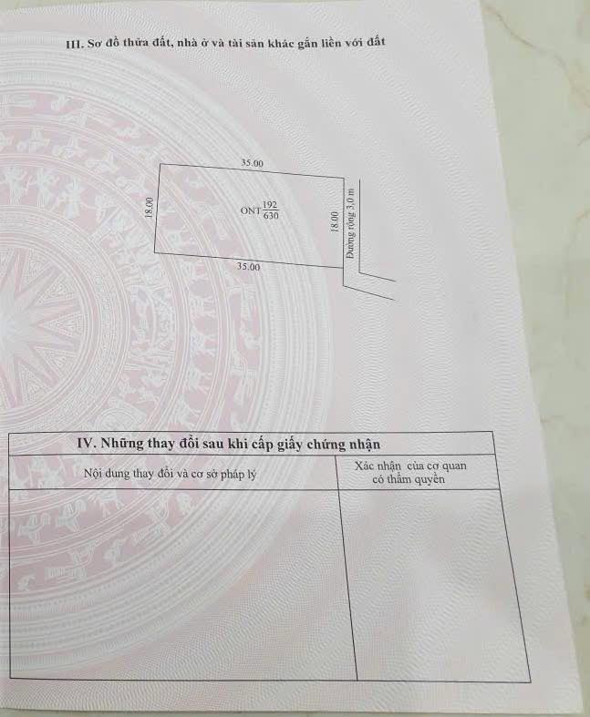 Đất nghỉ dưỡng mặt tiền Lê Lợi, Chí Linh 630m² chỉ 1 tỷ - Đầu tư sinh lời tuyệt vời!