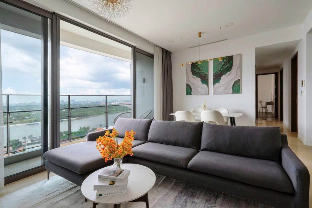 Căn hộ The Nassim Thảo Điền 133m² giá 26.8 tỷ - View sông tuyệt đẹp!