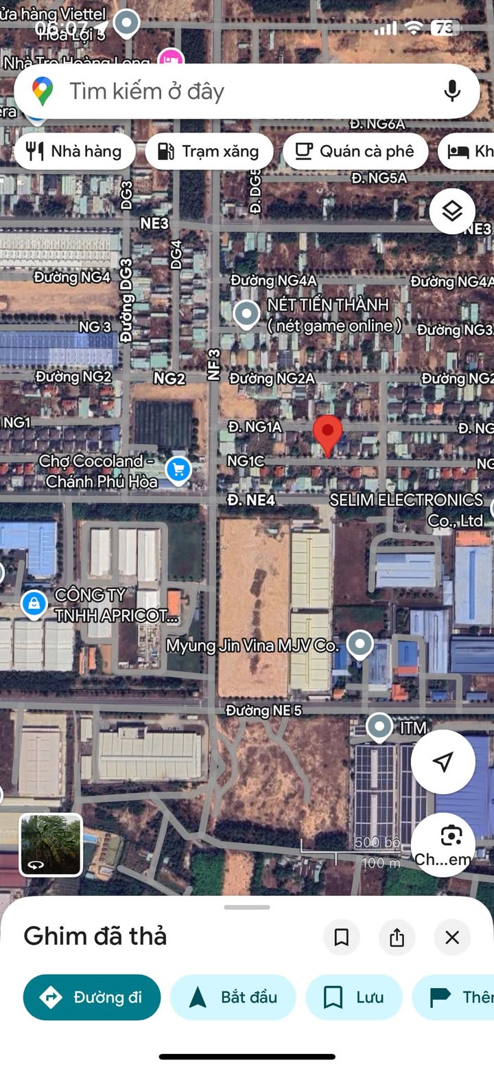 Đất thổ cư 105m² đường NG 1C, Chánh Phú Hòa - Giá 1.5 tỷ, đầu tư sinh lời!