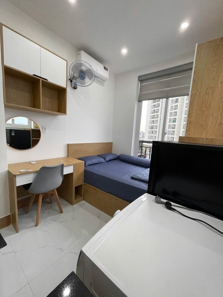 Phòng cho thuê 499 Lê Quang Định, Bình Thạnh - Full nội thất, giá tốt!