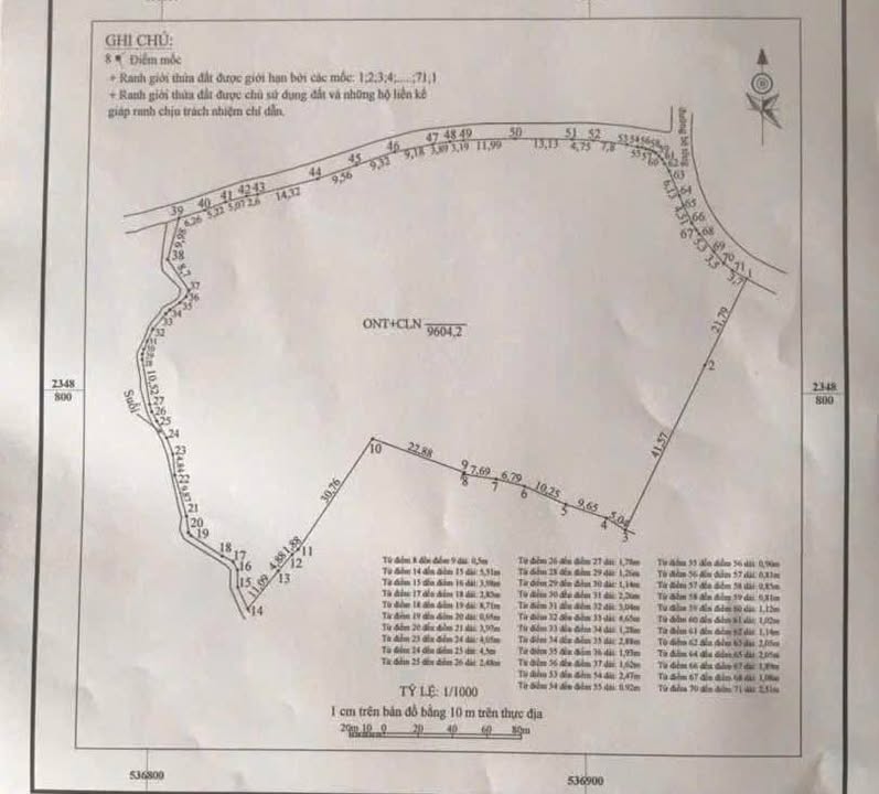 Đất Vân Hòa Ba Vì 9604m² - Giá đầu tư hấp dẫn!