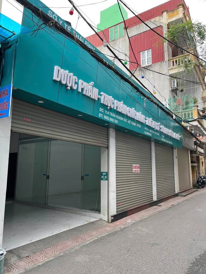 Nhà mặt tiền 114 Trần Khánh Dư, Thái Bình - Cho thuê chỉ 8 triệu/tháng!