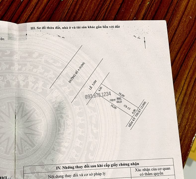 Đất nền mặt tiền đường Trần Minh Sơn, P.Tân An, 64m² - Giá chỉ 4.39 tỷ, thương lượng nhẹ!