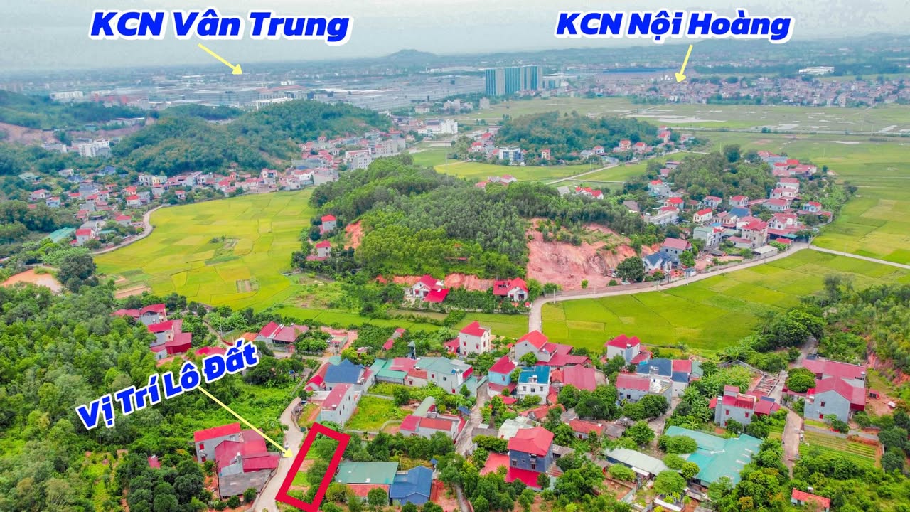 Đất nền thôn Sy - Nội Hoàng 123m² giá 1 tỷ - Đường ô tô tránh, vị trí đắc địa!