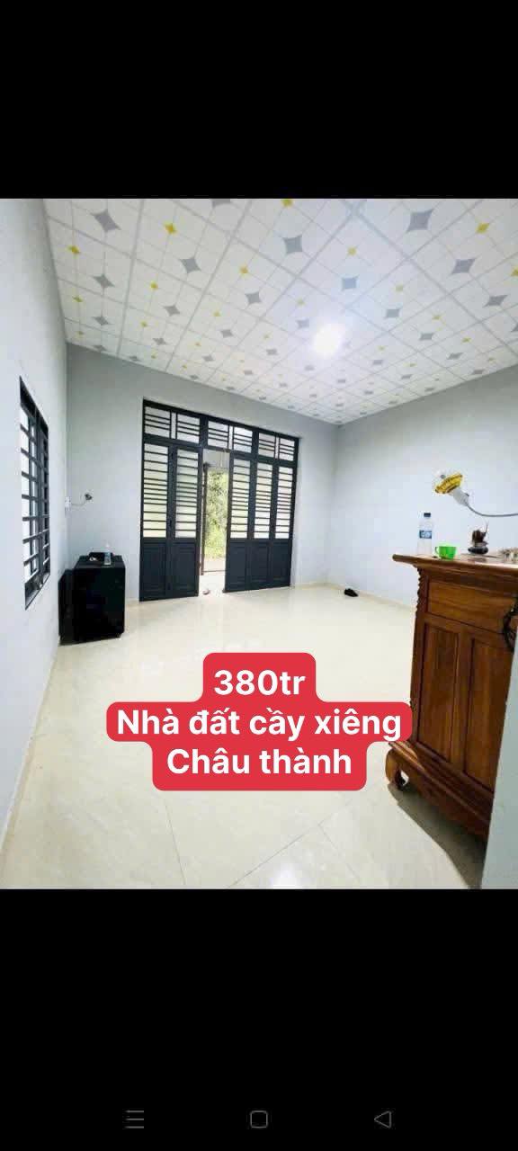 Nhà đẹp giá rẻ tại Châu Thành, Tây Ninh 75m² chỉ 380 triệu - Cơ hội sở hữu ngay!