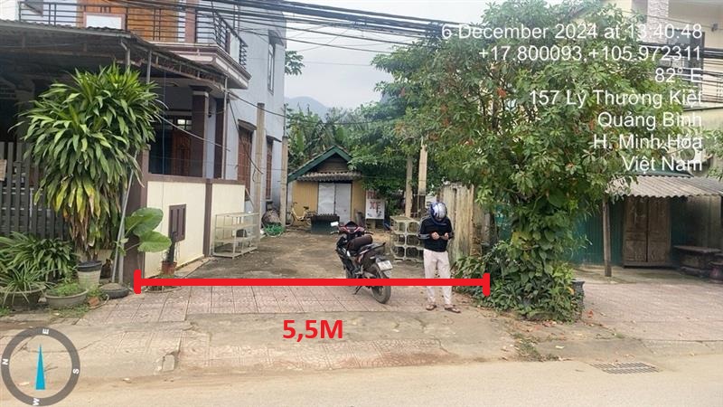 Đất mặt tiền QL12A, thị trấn Quy Đạt, 112m² - Kinh doanh lý tưởng!