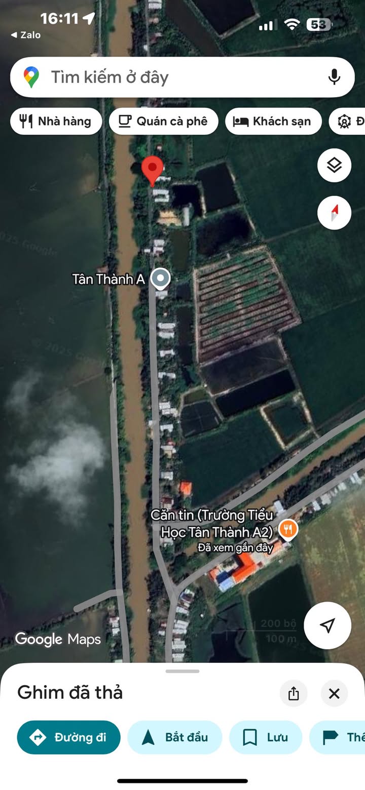 Đất nền Tân Thành A, Tân Hồng 225m² giá chỉ 360 triệu - Hưởng mé sông tuyệt đẹp!