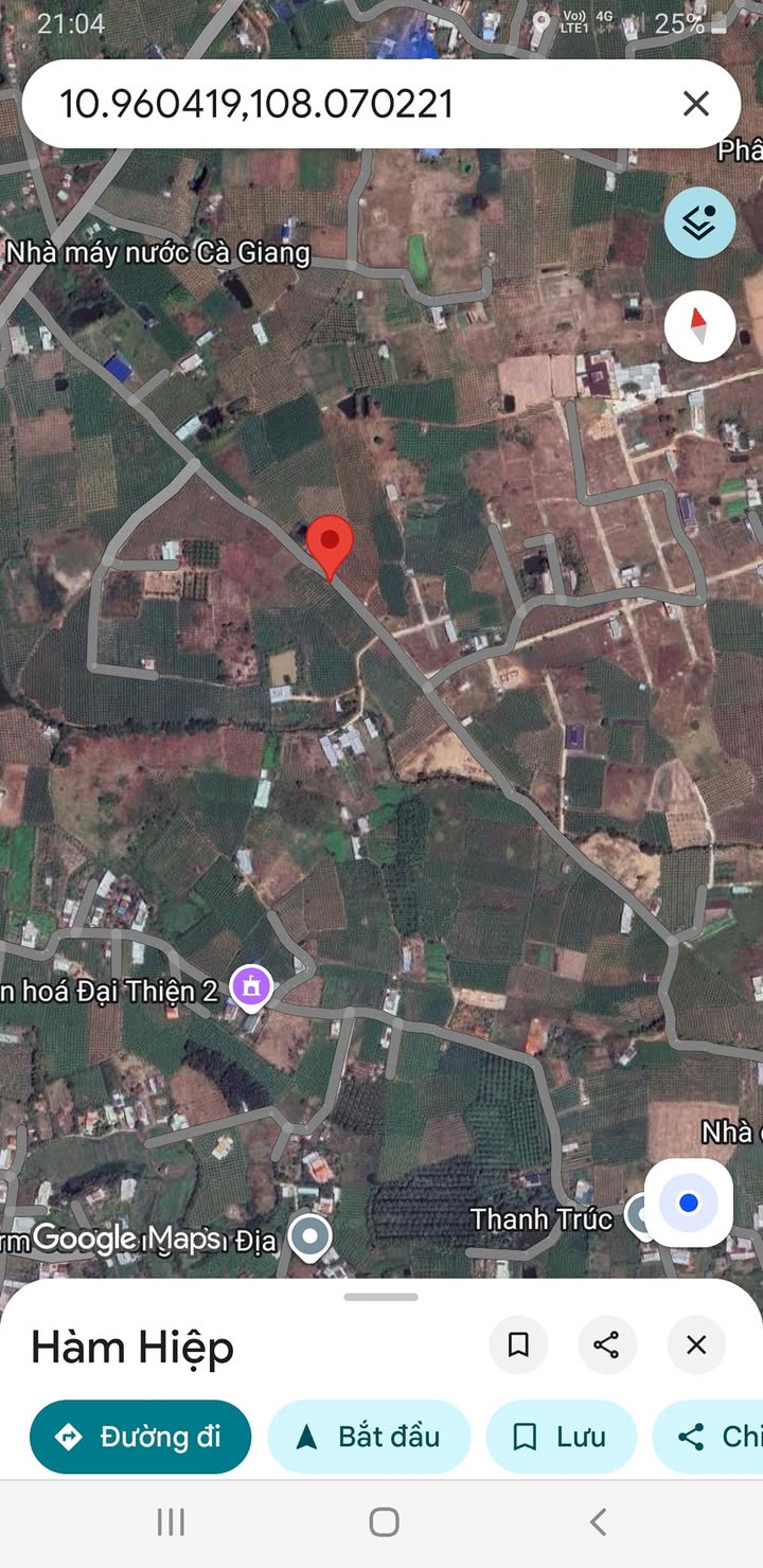 Đất nền 1200m² tại thôn Đại Thiện 2, Hàm Hiệp - Giá chỉ 900 triệu