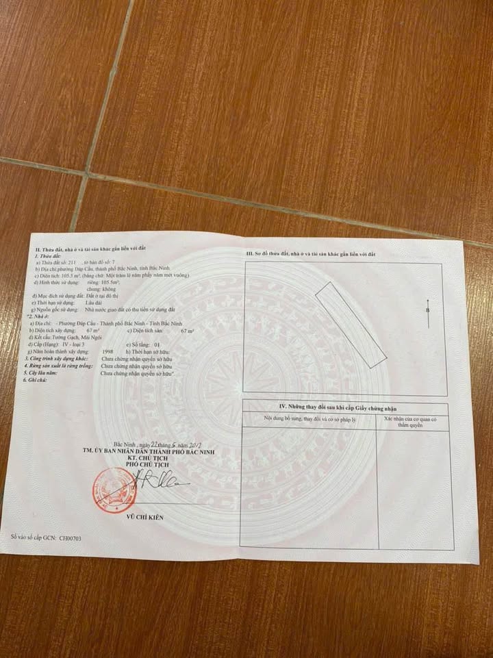 Đất nền Đáp Cầu Bắc Ninh 100m² giá 3 tỷ - Cận kề Khu nghỉ dưỡng Phoenix Phượng Hoàng!