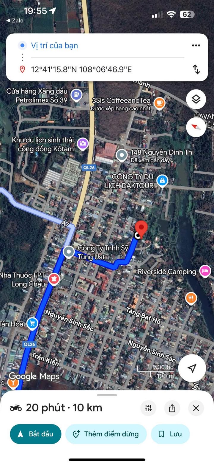 Đất nền Tân Hòa, Buôn Ma Thuột 222m² giá 1.48 tỷ - Đầu tư sinh lời ngay!