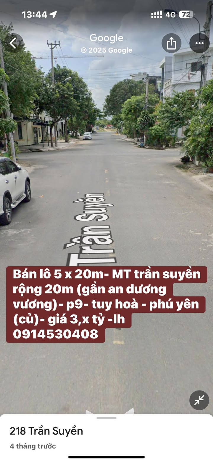 Đất nền mặt tiền Trần Suyền 100m² giá 3 tỷ - Cơ hội đầu tư hấp dẫn!