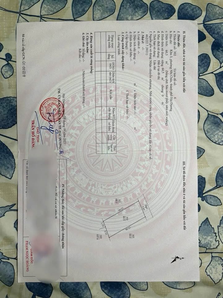 Đất nền Nhị Châu, Hải Dương 60.5m² giá 1.2 tỷ - Cơ hội vàng đầu tư!