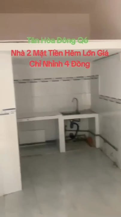 Nhà góc hẻm 205 Tân Hoà Đông, Q6 - 44m² chỉ 3.75 tỷ - Thương lượng ngay!