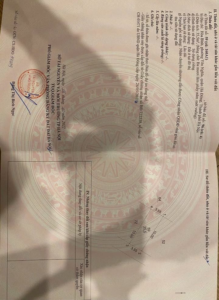 Đất Yên Nghĩa Hà Đông 35m² giá chỉ 2 tỷ - Chính chủ bán gấp!