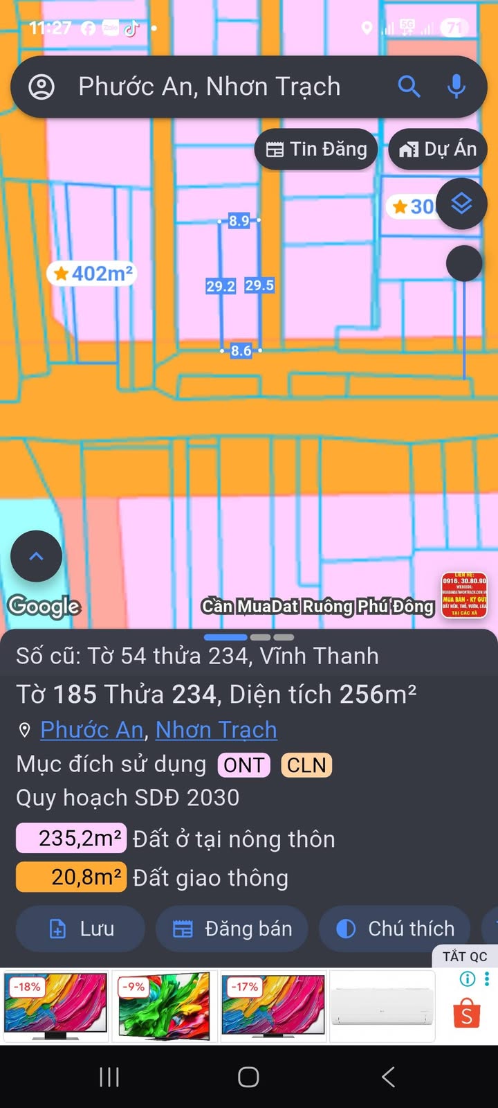 Bán gấp FrontHouse mặt tiền đường Hùng Vương 150m² - Kinh doanh đa ngành nghề ngay trung tâm Nhơn Trạch!