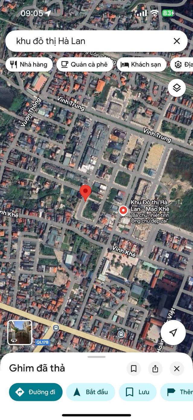 Lô đất Khu đô thị Hà Lan Đông Triều 120m² - Vị trí vàng, pháp lý rõ ràng!