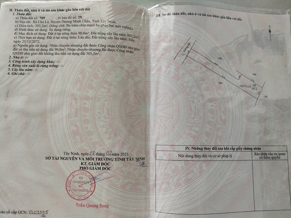 Đất thổ cư Ninh Hưng 1, Ninh Thạnh 354m² - Vị trí đẹp, thuận lợi xây dựng!