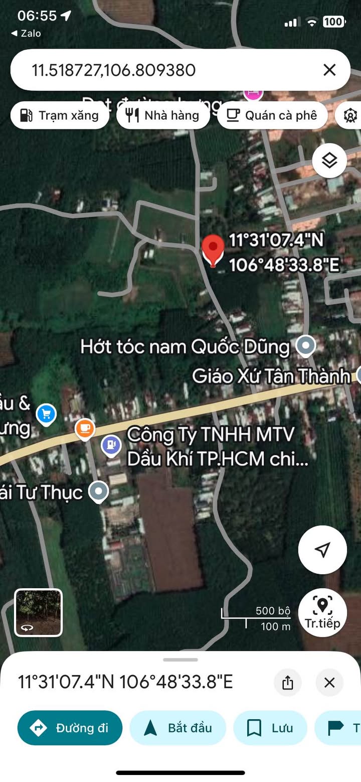Đất nền Tân Thành, Đồng Xoài 540m² giá 1.2 tỷ - Đường nhựa, gần quốc lộ!