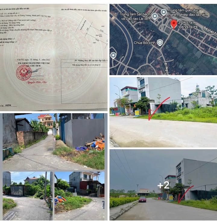 Bán gấp FrontHouse mặt đường Trưng Vương, Việt Trì 90m² chỉ 2.9 tỷ - Đầu tư sinh lời!