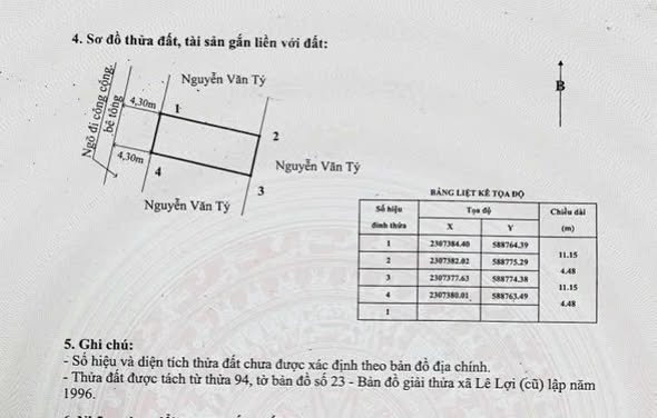 Đất Lương Quy, Lê Lợi 50m² giá 1.3 tỷ - Vị trí thuận lợi, đầy đủ tiện ích!