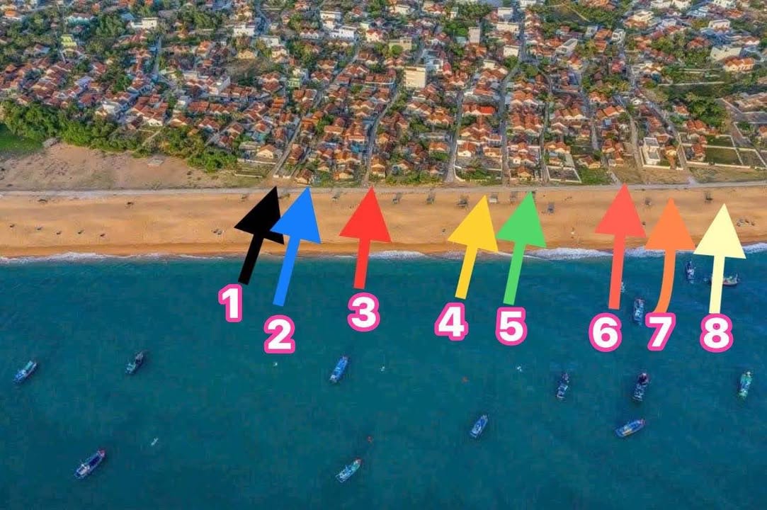 Đất mặt biển Hòa Hiệp 8 lô giá thỏa thuận - Đầu tư sinh lời cực lớn!