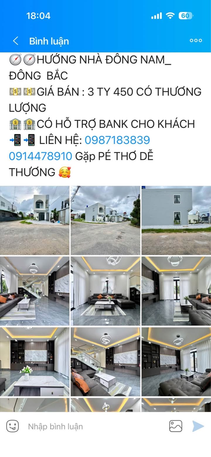 Nhà bán hẻm Trương Định, Phường An Bình 100m² giá 1.499 tỷ - Sẵn sàng vào ở!