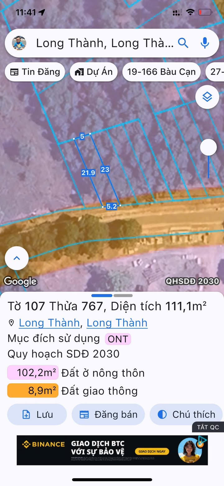 Đất nền mặt tiền đường Bưng Cơ Lộc An 115m² giá thỏa thuận - Pháp lý rõ ràng!